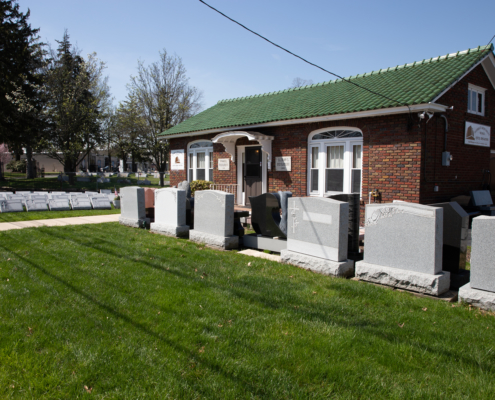 upright headstone and tombstone maker Passaic County NJ